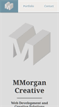 Mobile Screenshot of mmorgancreative.com